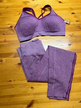 PINK Victoriaโs Secret Size XXL Seamless Leggings High Waist Full Length Yoga